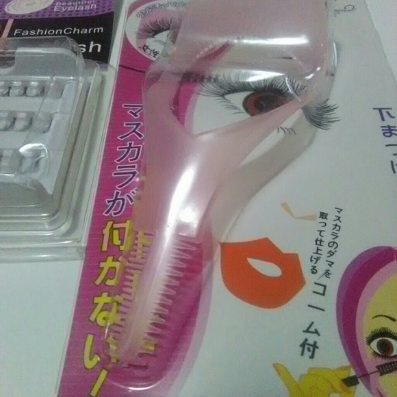 3 Set Individual False Eyelashes + Eyelash Curler - Picture 4 of 4